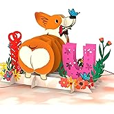 SOUL POP UP 3D Pop Up Valentines Day Card Funny Corgi Butt with I Love You - Cute Romantic Valentine Pop Up Card for Wife, Girlfriend, Dog Lovers - Anniversary Birthday
