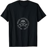 Black Rebel Motorcycle Club "Piston Skull Logo" T-Shirt
