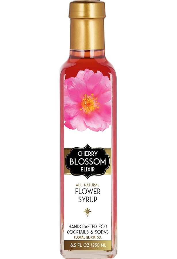 syrup様 Amazon.com: Floral Elixir Co. - All Natural FLOWER Syrup for