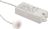 Leyton Lighting PIR Sensor Switch White 240v 24mm Motion Detector 2.5m Range view 1