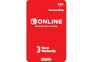 Nintendo Switch Online 3-Month Individual Membership [Digital Code]