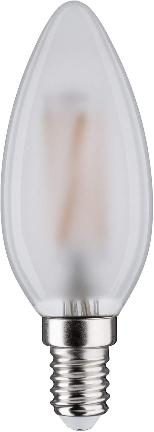 Paulmann 28613 LED Filament Candle lamp 5 watts Classic lamp dimmable matt 2700 K Warm White E14, 1 Stück (1er Pack) - Image 3