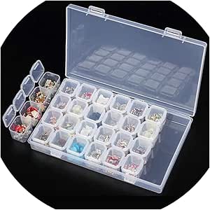 28 compartimentos separados para almacenamiento de joyas, joyas