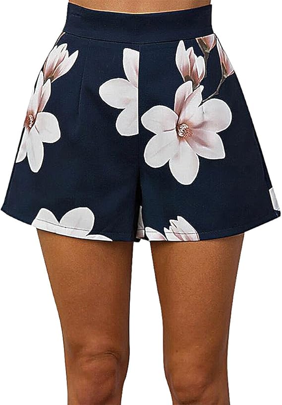high waisted polyester shorts