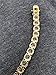 Harlembling Real Solid 925 Silver Men's Tennis Chain - 14k Gold Plated Or Natural Silver - 16-30