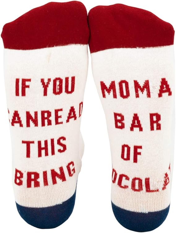 Amazon Co Jp Joinling If You Can Read This コットンクルーソックス 刺繍 面白い 格言 ニット文字 クリスマスギフト 男性 女性 Us サイズ One Size 服 ファッション小物