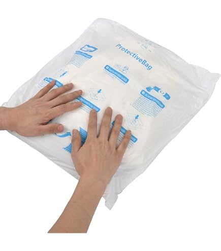 sourcing map Sacchetti antistatici schermati, 50 pezzi, 10 x 15 cm, richiudibili, con etichette sourcing map Sacchetti antistatici schermati, 50 pezzi, 10 x 15 cm, richiudibili, con etichette