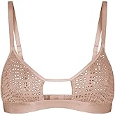 NEGATIVE Underwear – Eyelet Lace Cutout Bra – Wireless Bralette for Women – Our Most Minimal Cut