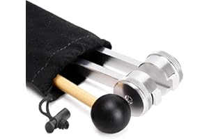 128 Hz Tuning Fork Therapy, Aluminium Alloy Tuning Fork Set for Sound Therapy Healing, Tuning Fork Instrument for Chakras, So