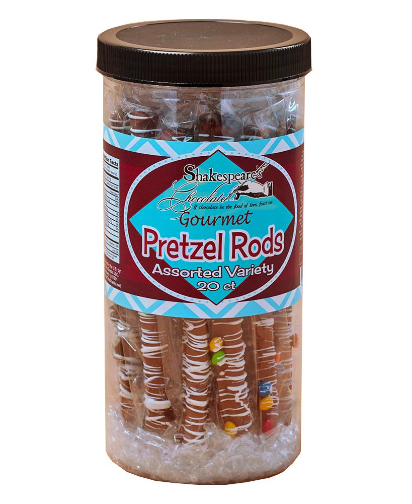 Tasty Chocolate Covered Pretzels Tub Individually