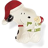 Lenox 896323 Snoopy Christmas Candy Dish