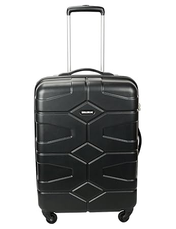 Killer Huawaii Polycarbonate 60 cms (24 inches) Black Hard Sided Trolley Suitcase
