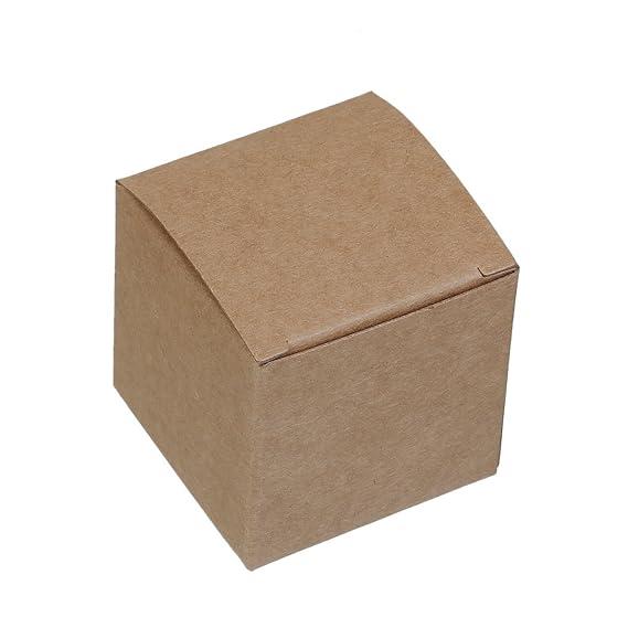60 Pack Small Tiny Kraft Brown Gift Box 1 3 4 Inch Cube Amazon in Electronics