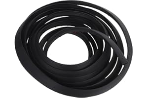 NUOBESTY Universal Car Windshield Wiring Concealer and Automotive Cable Wire Cover 5m Protective Sleeve for Vehicle Wire Mana