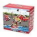 Building Blocks Set, Newisland Fire Building Bricks Toys for Kids, over 300 Pieces, 2 Combined Modes with Truck and More