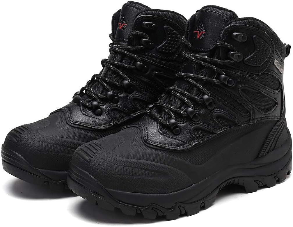 nortiv 8 men's insulated waterproof hiking winter snow boots