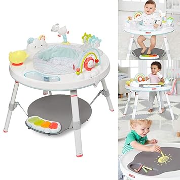 Prakal 3 in 1 Baby Sit-to-Stand Walker with Walker, Table, and Learning Board