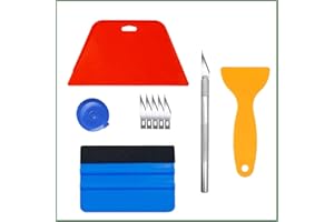 Dimoon Wallpaper Smoothing Tool, Wallpaper Tool Kit for Peel and Stick Wallpaper Hanging, Vinyl, Backsplash, Bathroom, Window Film, Countertops