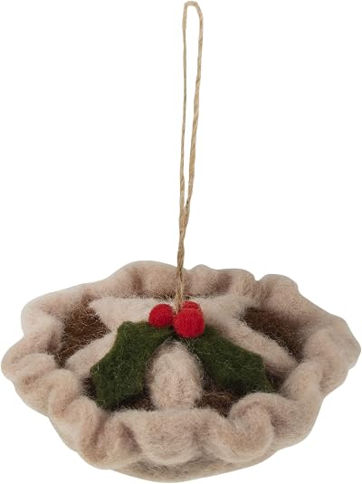 Trimits Needle Felting Craft Kit Christmas Mince Pie - Includes Wool & Tools