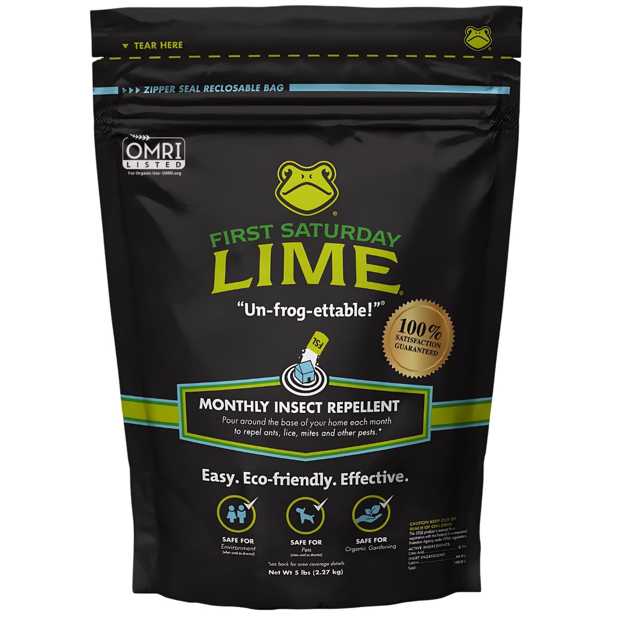 First Saturday Lime 5lb Bag