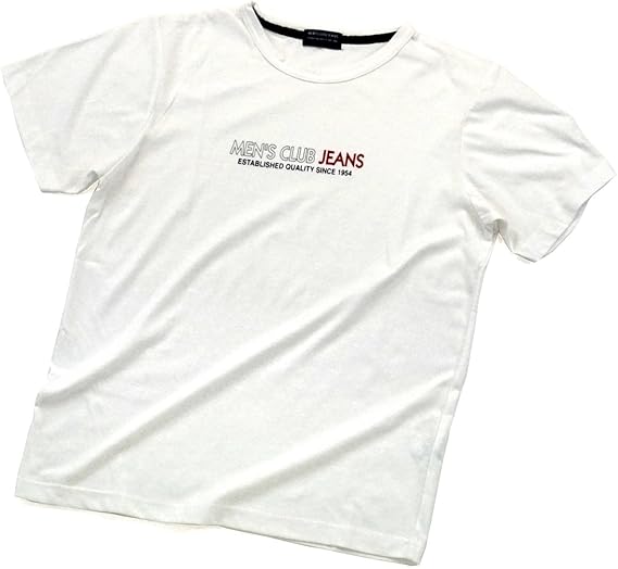Amazon Tシャツ メンズ プリント ブランド 半袖 吸汗 速乾 加工 クルーネック キレイ系 T C65 35 Tシャツ カットソー 通販
