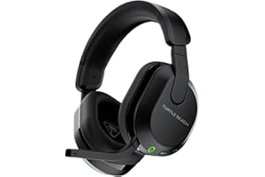 Turtle Beach Stealth 600 Wireless Multiplatform Amplified Gaming Headset for PS5, PS4, PC, & Mobile – Bluetooth, 80-Hr Battery, Noise-Cancelling Flip-to-Mute Mic, 50mm Speakers – Black