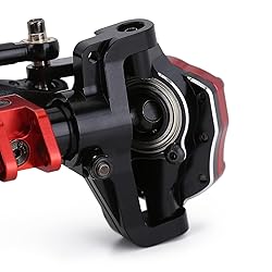 INJORA RC Axle Metal Front and Rear Portal Axle