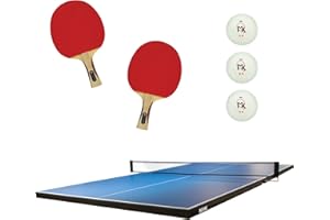 Martin Kilpatrick Ping Pong Table for Billiard Table | Conversion Table Tennis Game Table | Table Tennis Table with Ping Pong Paddle Set | Conversion Top for Pool Table Games | Ping Pong Table Top