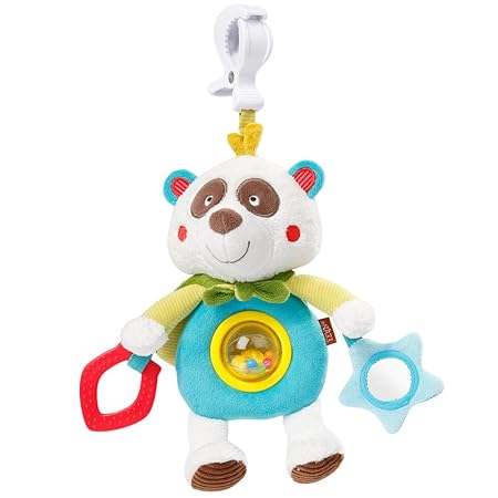 Fehn 067255 Activity-Spieltier Panda, Jungle Heroes, mehrfarbig