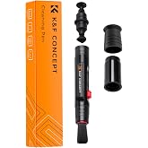 K&amp;F CONCEPT Professional Lens Cleaning Pen with Cleaning Soft Brush | 3-in-1 Cleaning Effect,Telescopic Button,Deep Cleaning,for Nikon Sony Canon Camera Optical Lenses,Easy to Carry,MP01