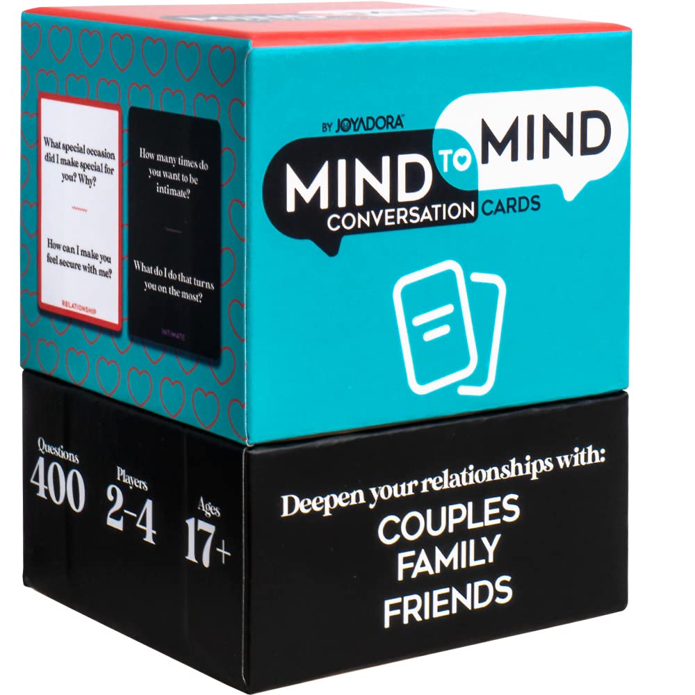 Photo 1 of Joyadora 400 Questions for Couples, Family, Friends - Couples Games, Romantic, Couples Card Game, Couples Gift Sets, Love Game, Card Games for Couples Date Night, Relationship Gifts