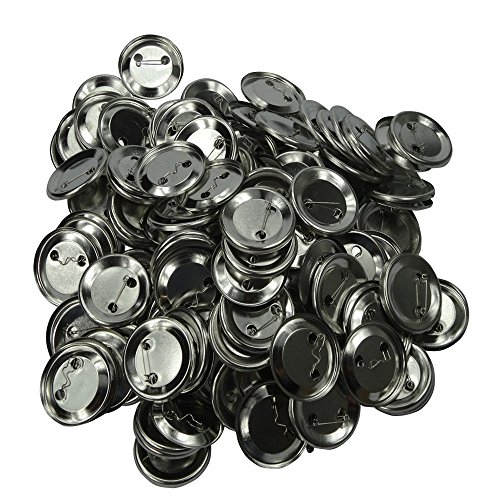 DAWEI 44mm 1-3/4 Inch Button Parts for Badge & Button Making Machine 1001 Parts Supply 100 Sets (φ44mm 1-3/4 Inch)