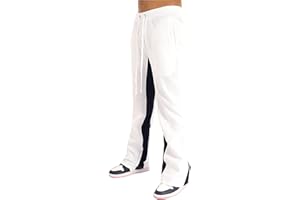 SCREENSHOT Track Pants 3202 Mens Streetwear Premium Stacked Flare Fit Urban Track Pants Workout Athletic Bottoms