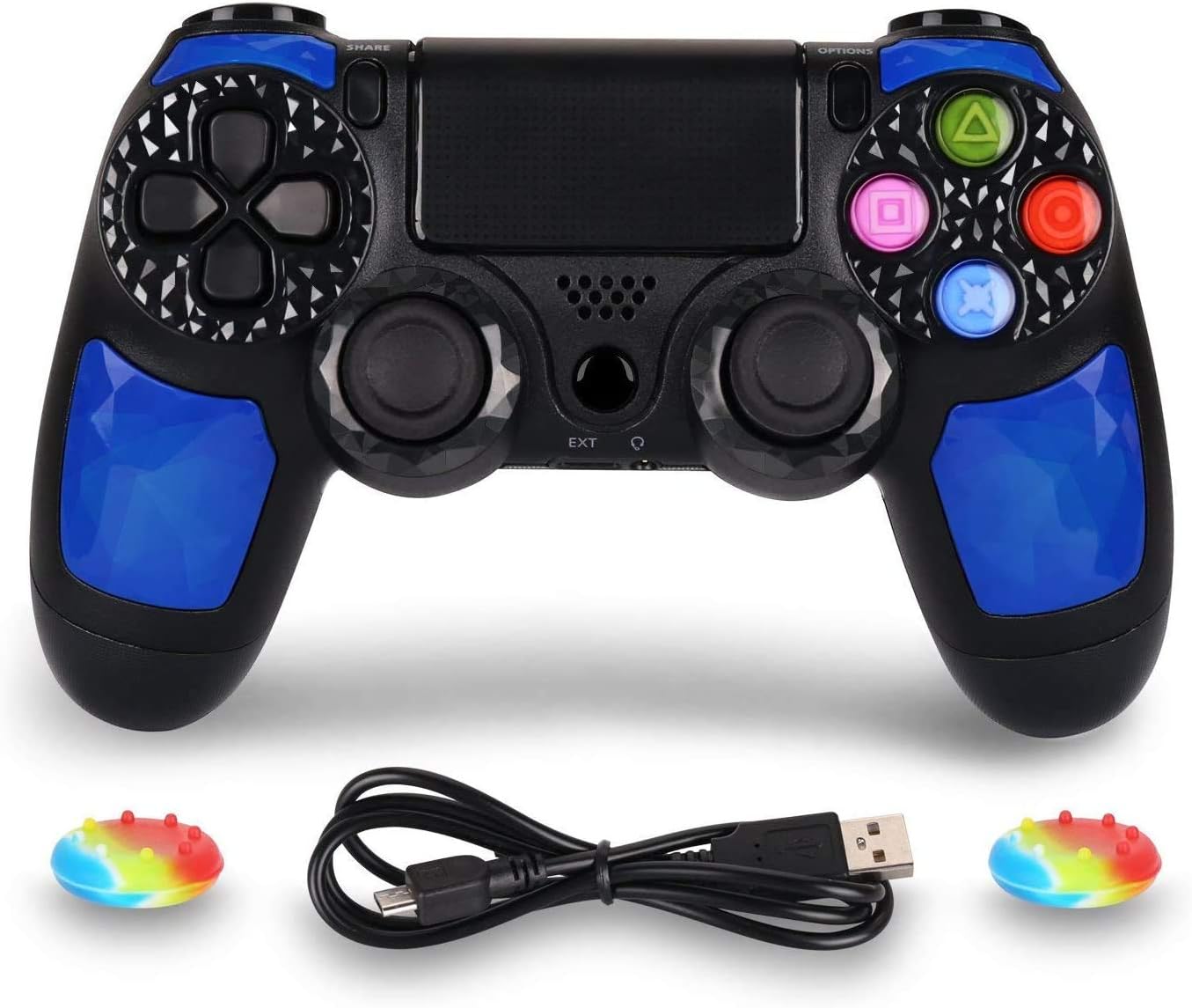 Wireless Controller - OUBANG Remote Control with touchpad (Sapphire)