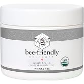 BeeFriendly&reg; Organic Penile Health Creme, USDA Certified, 2 oz | Natural Moisturizer, Aids Dry, Chafed, Itchy Skin, Irritated &amp; Sensitive Male Skin