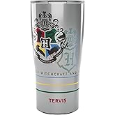 Tervis Traveler Harry Potter Hogwarts Alumni Triple Walled Insulated Tumbler Travel Cup Keeps Drinks Cold & Hot, 20oz, Stainless Steel