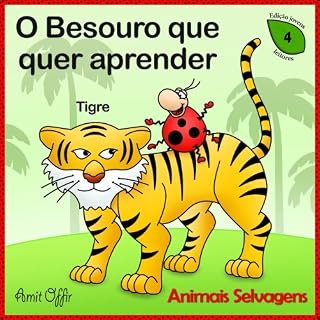 Livro Diccionario para Crianças: Nomes dos Animais Selvagens (Português para Crianças Livro 4)