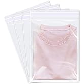 200 Pcs -9" x 12" Clear Plastic Cellophane Bags-1.4 mils Thick Self Sealing Cello Bags for Bakery Cookies Photo,Jewelry,Party