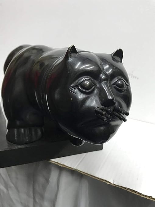 Amazon The Cat コロンビアブロンズ彫刻 フェルナンドボテロ インテリア オンライン通販