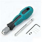HERCHR Bicycle Spoke Nipple Screwdriver, Bike Nipple Insert Driver Tool Wheel Spokes Removal Installation Wrench for MTB, Road Mountain Bicycle Spoke Rim Screwdriver with Handle