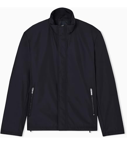 Armani Exchange A|X Mens Reversible Shiny Metallic Linear Logo