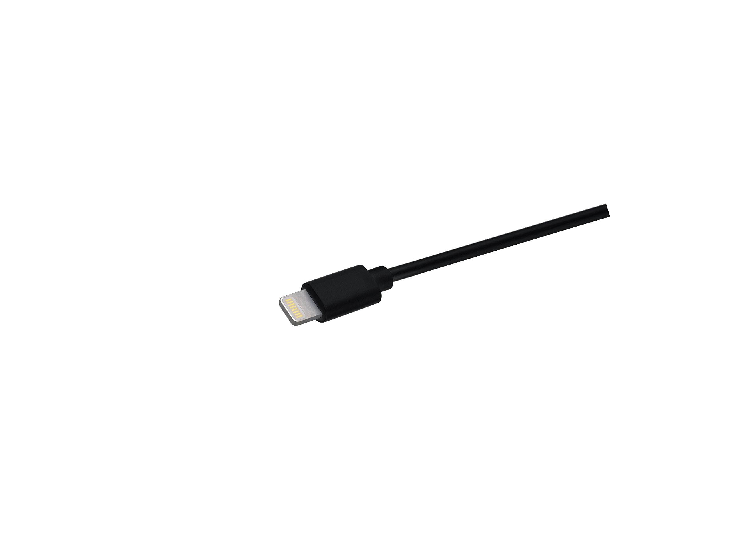 Duracell 1 metre MFI Lightning Sync and Charge Cable Compatible With iPhone 5/5S/SE/6/6 Plus/6S/6S Plus and iPad/iPad Mini - Black