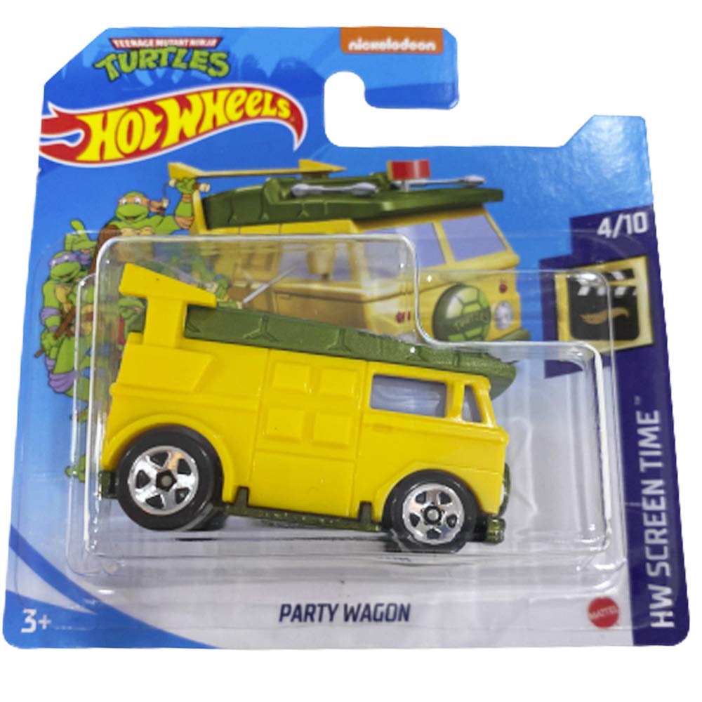 Hot Wheels Party Wagon HW Screen Time 4/10 2021 (39/250) Short Card