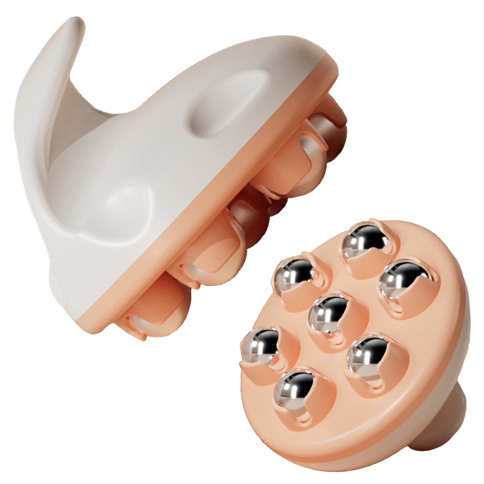 Photo 1 of Hand Held Massager, Full Body Massage Tool with Roller Ball Massager Manual 360-degree-roller for Muscle Back Neck Joint Foot Shoulder Leg Pain Relief with Portable Design(1 Pack)
