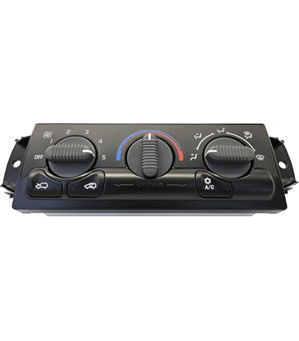 Front Climate Control Module 599-218 - Compatible With Chevy Avalanche, Silverado, Suburban, Tahoe & GMC Yukon, Sierra (1999-2002)