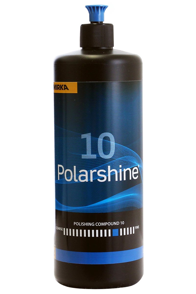 Mirka Polish/Polarshine 10/1000 ml/Professional one-step polish/Silicone-free — image 1