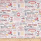 Timeless Treasures Sprinkles Baking Ivory Fabric By The Yard