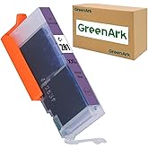 GREENARK 1 Pack Replacement for Canon CLI-281 CLI-281XXL PB Photo Blue Compatible Ink cartridges Ink Tank use with Canon PIXMA TS9120 TS8120 TS8220 Wireless All in One Printers