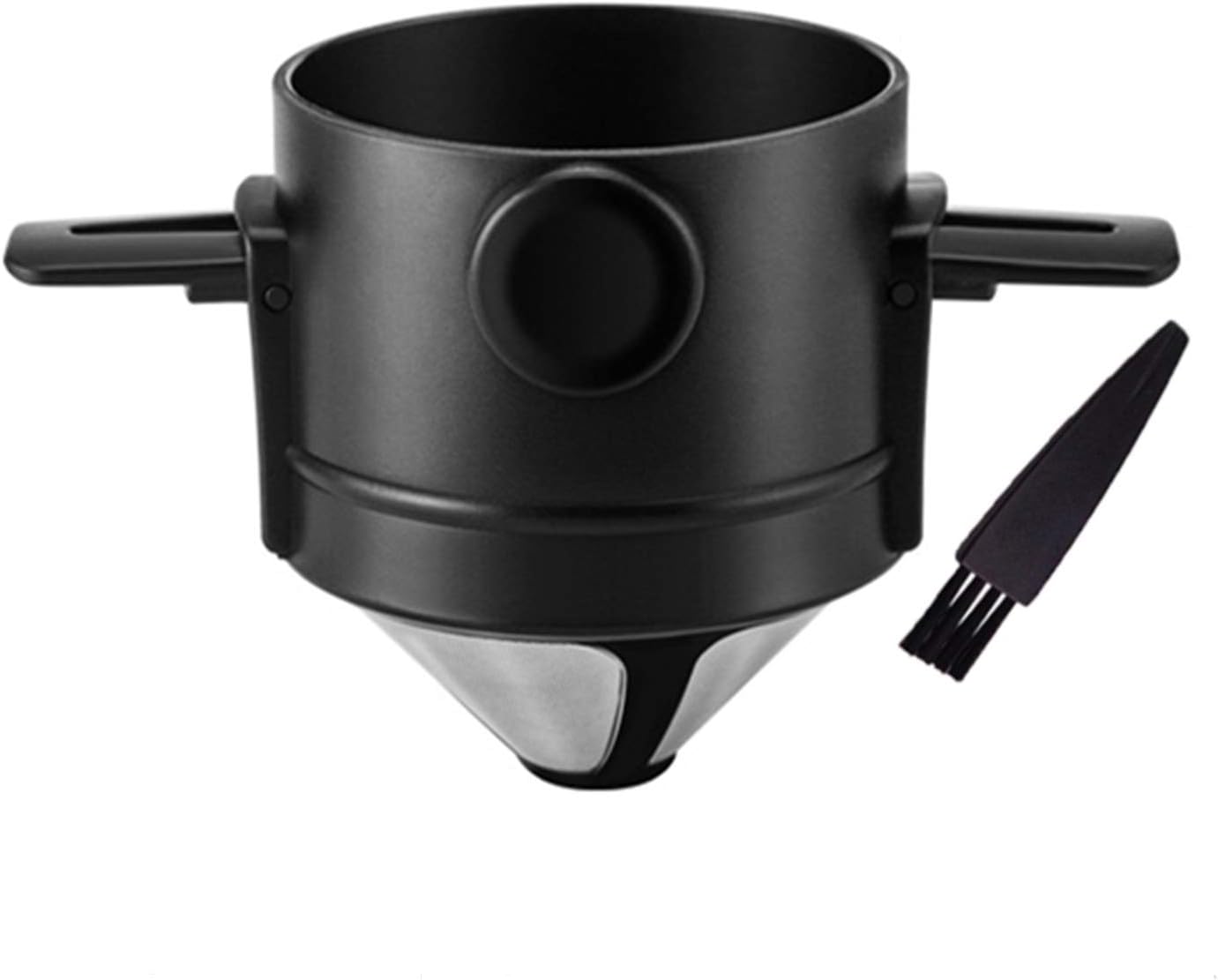 Pour Over Coffee Maker 1-2 Cup, Reusable Cone Coffee Dripper Filter