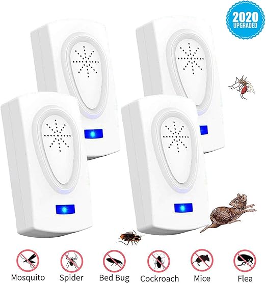 ZHENROG Repelente Ultrasónico, 2020 Nuevo Plagas Control ...